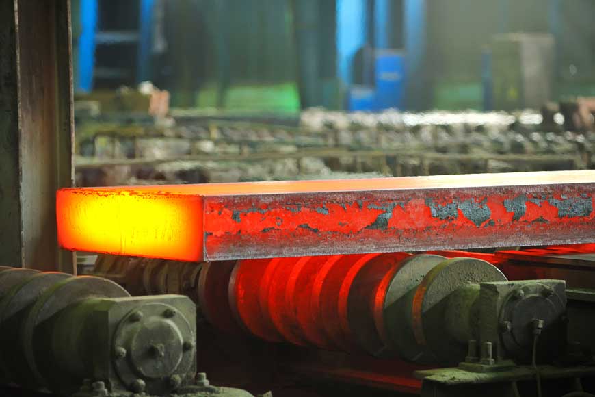 Steel Mills, hot rolled stainless steel process