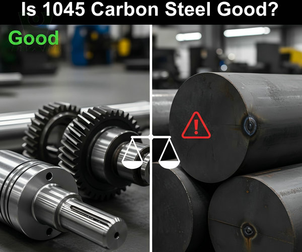 Pros and cons comparison of AISI 1045 carbon steel for industrial parts - Is 1045 steel good?