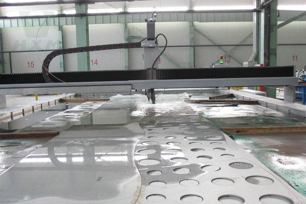 Waterjet Cutting Aluminum Sheet
