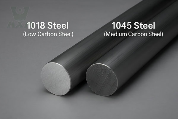 1018 vs 1045 steel, 1018 steel vs 1045, difference between 1018 and 1045 steel
