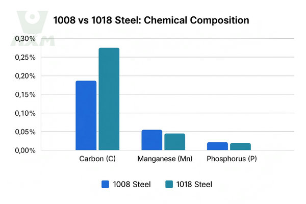 Chemical Composition of 1008 vs 1018 Steel