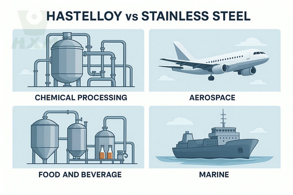 Hastelloy vs Stainless Steel Applications