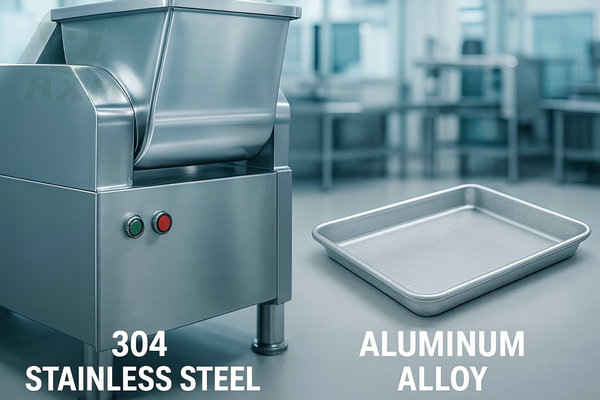 Food Processing Equipment Material Guide 304 Stainless Steel vs Aluminum Alloy