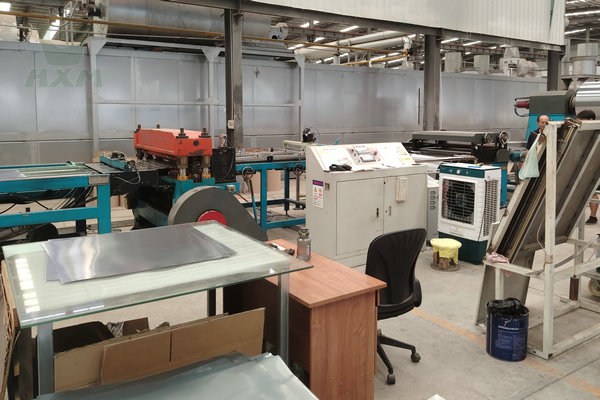 Tinplate coating production lines