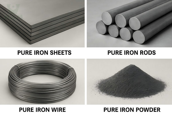 Industrial Pure Iron (2N–3N Grade) Grades and Specifications