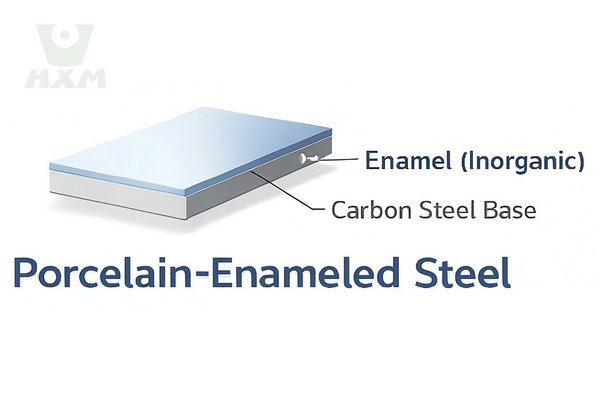 Porcelain-Enameled Steel