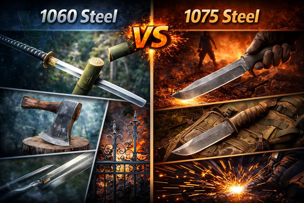 1060 Steel vs 1075 Steel Applications Comparison