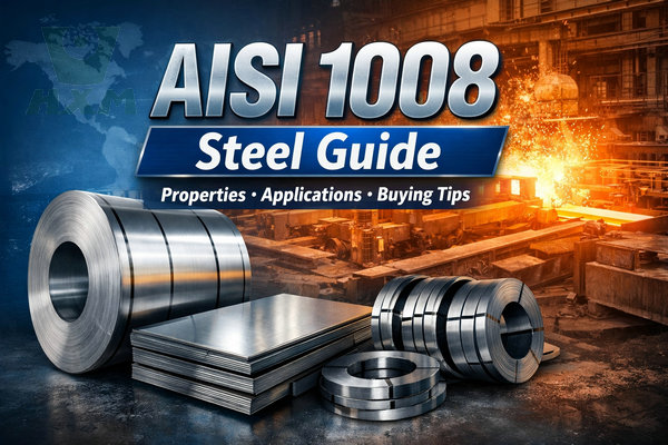 AISI 1008 steel sheet, coil and strip in manufacturing plant