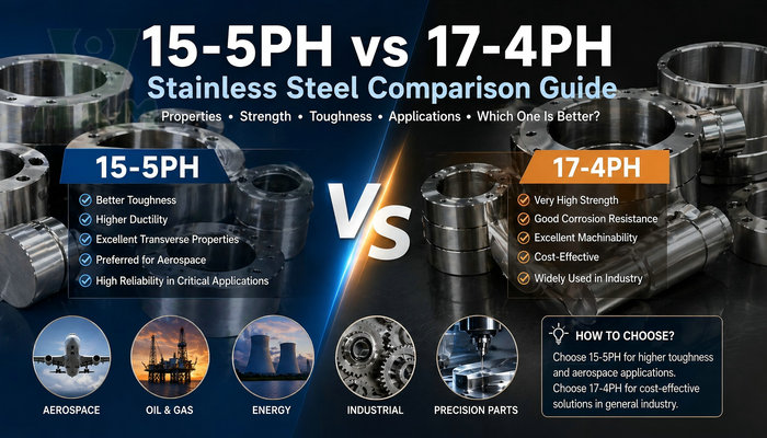 15-5 PH vs 17-4 PH Stainless Steel Which High-Strength Alloy Should You Choose